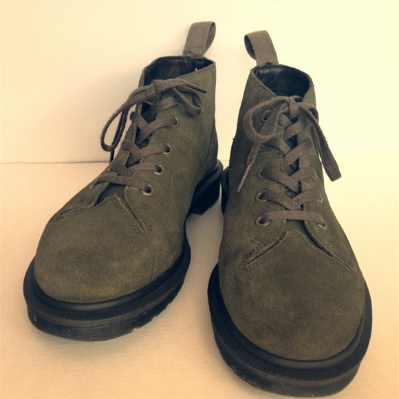 dr martens olive green